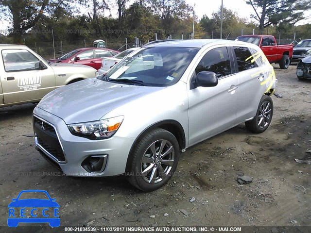 2013 Mitsubishi Outlander Sport LE 4A4AP5AU9DE023583 image 1