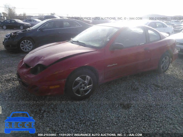 2001 Pontiac Sunfire SE 1G2JB124317379772 image 1