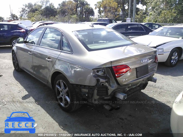 2009 Audi A4 WAULF78K19N036254 image 2