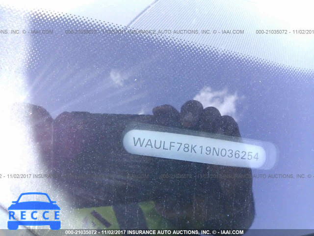 2009 Audi A4 WAULF78K19N036254 image 8