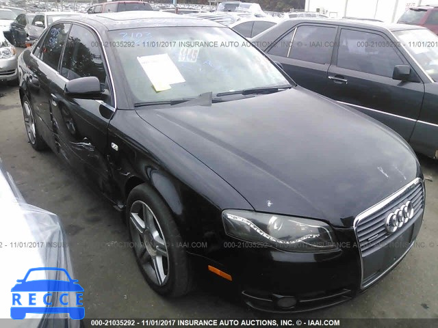 2007 AUDI A4 WAUDF78E27A060775 зображення 0