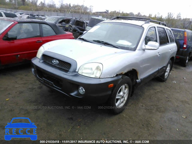 2002 HYUNDAI SANTA FE KM8SC73D62U290209 image 1