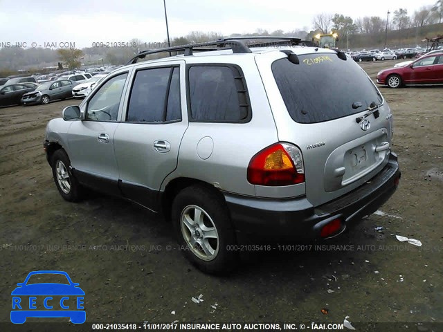 2002 HYUNDAI SANTA FE KM8SC73D62U290209 image 2