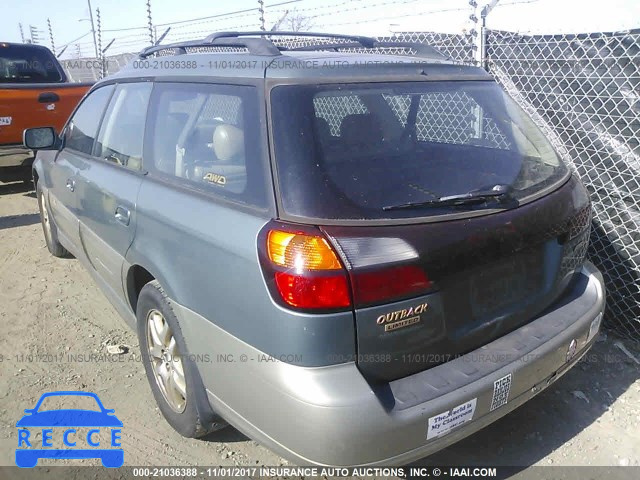 2001 Subaru Legacy OUTBACK LIMITED 4S3BH686917604748 image 2
