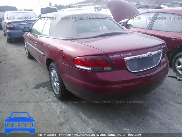 2006 Chrysler Sebring LIMITED 1C3EL65R16N211716 image 2