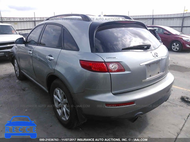 2007 Infiniti FX35 JNRAS08U87X102492 image 2