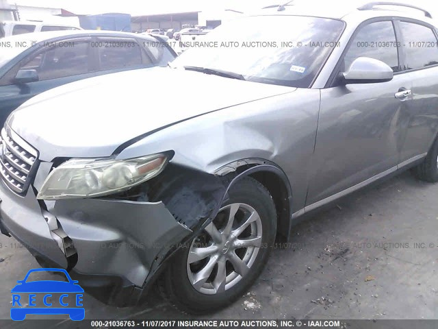 2007 Infiniti FX35 JNRAS08U87X102492 зображення 5