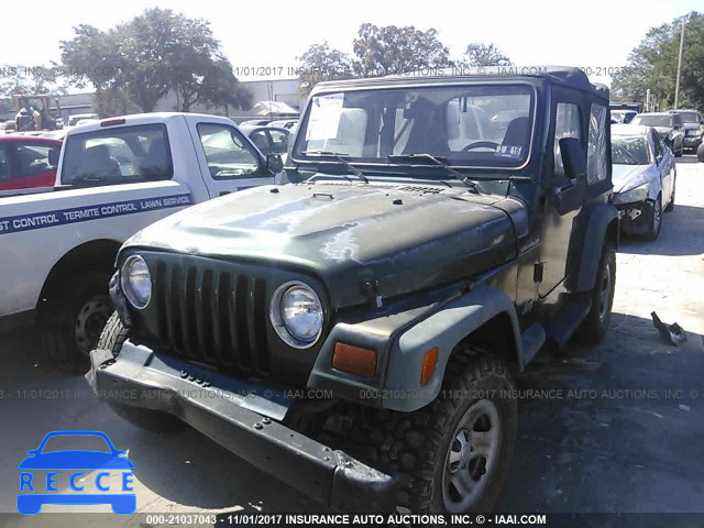 1997 Jeep Wrangler / Tj SE 1J4FY29P6VP437721 зображення 1