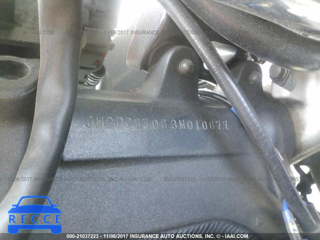 2003 Honda CBR600 RR JH2PC37063M010677 image 9