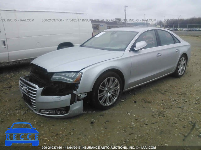 2014 Audi A8 QUATTRO WAUA2AFD8EN003380 зображення 1