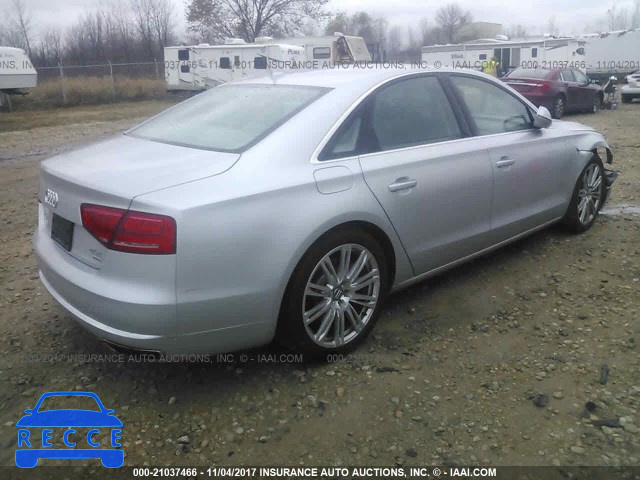 2014 Audi A8 QUATTRO WAUA2AFD8EN003380 зображення 3