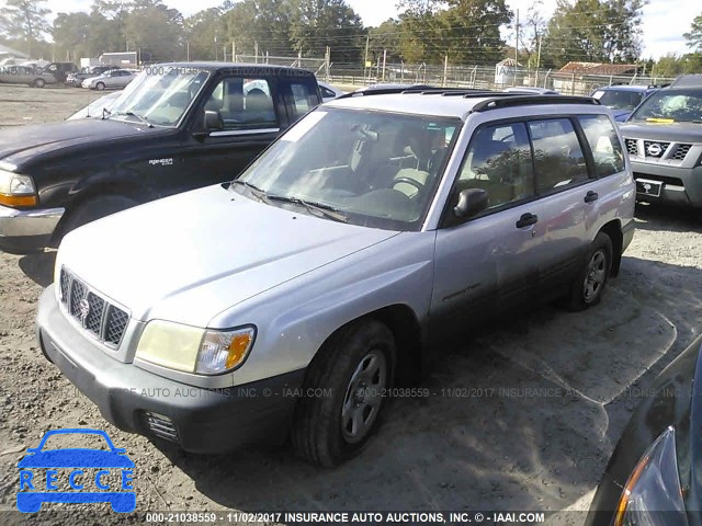 2002 Subaru Forester JF1SF63592G700567 image 1