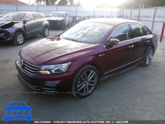 2017 VOLKSWAGEN PASSAT 1VWDT7A33HC043037 image 1