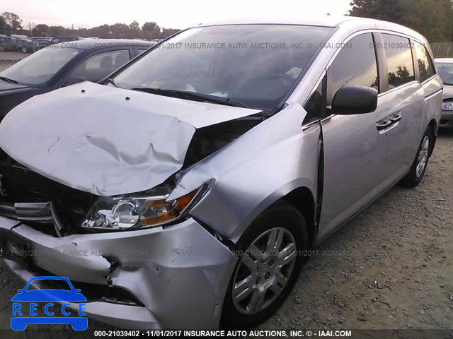 2011 Honda Odyssey LX 5FNRL5H28BB034340 image 1