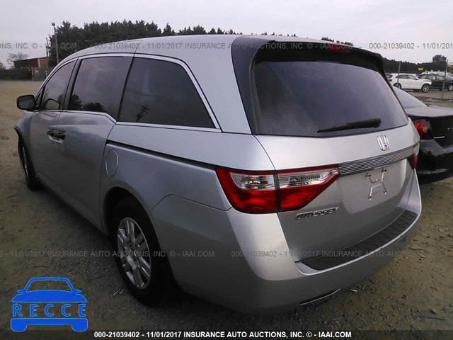 2011 Honda Odyssey LX 5FNRL5H28BB034340 image 2