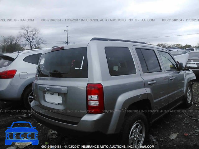 2016 Jeep Patriot SPORT 1C4NJPBA5GD715277 зображення 3