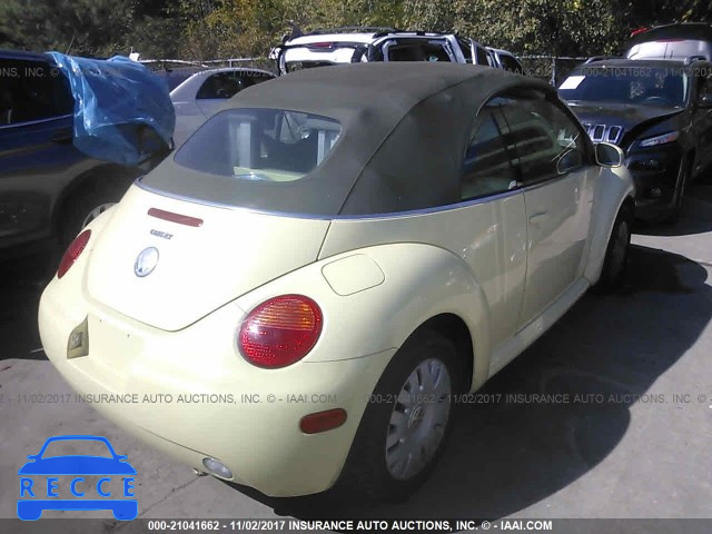 2004 Volkswagen New Beetle GL 3VWBM31Y24M346537 зображення 3