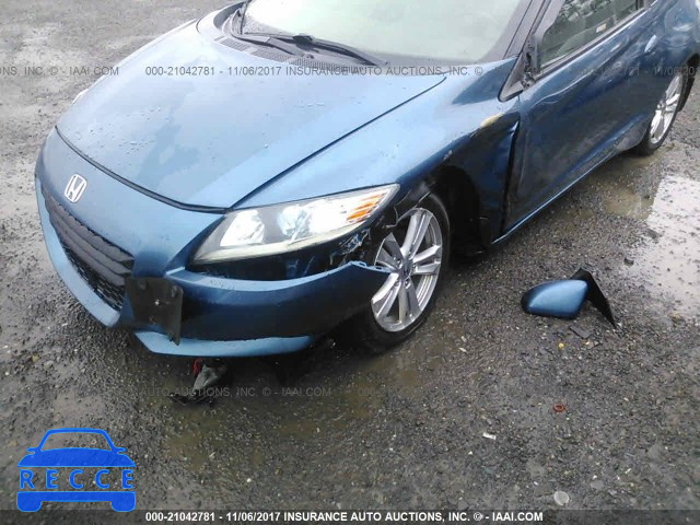 2011 Honda CR-Z EX JHMZF1D6XBS000622 image 5