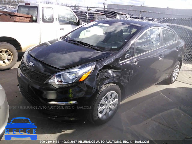2017 KIA RIO KNADM4A36H6037890 image 1
