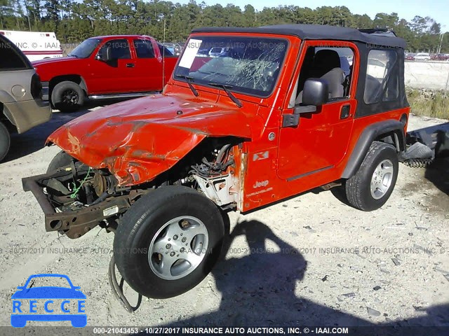 2006 Jeep Wrangler 1J4FA39S66P774695 зображення 1