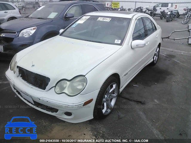 2007 Mercedes-benz C WDBRF52H37F914822 image 1