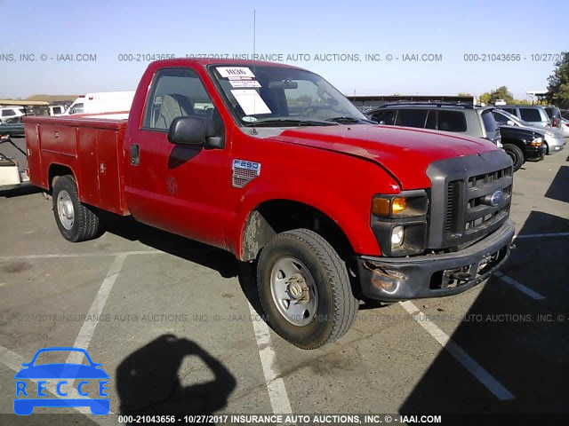 2008 Ford F250 1FTSF21R98EE11637 image 0