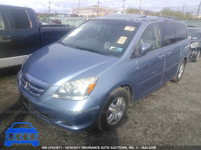 2005 Honda Odyssey 5FNRL38755B080356 image 1