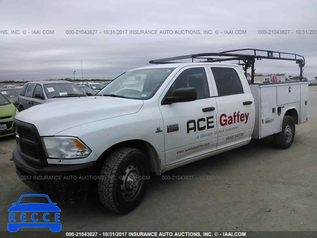 2012 DODGE RAM 2500 3C6TD4HL2CG317597 зображення 1