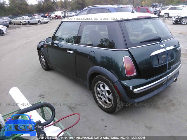 2003 Mini Cooper WMWRC33453TE14330 image 2