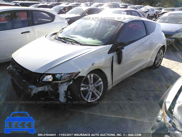 2011 Honda CR-Z EX JHMZF1D67BS010783 image 1