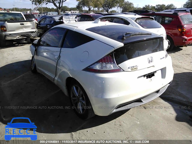 2011 Honda CR-Z EX JHMZF1D67BS010783 image 2