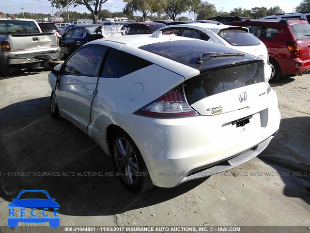 2011 Honda CR-Z EX JHMZF1D67BS010783 image 2