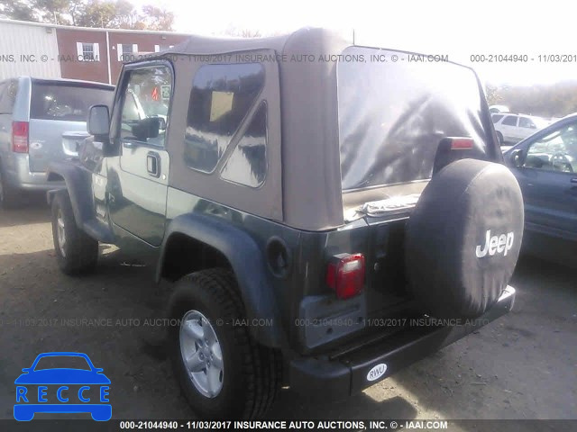 2003 Jeep Wrangler COMMANDO/X 1J4FA39S13P316459 зображення 2