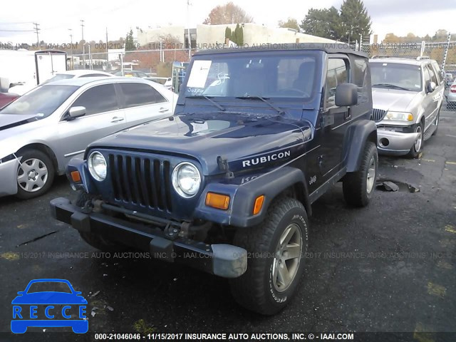 2004 Jeep Wrangler / Tj RUBICON 1J4FA69S24P702262 image 1