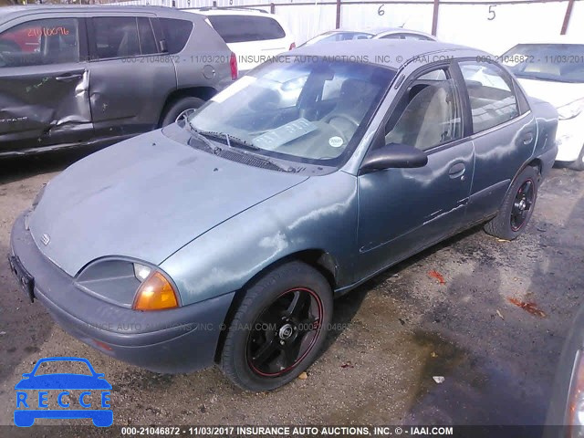 1996 GEO METRO 2C1MR5297T6708951 Bild 1