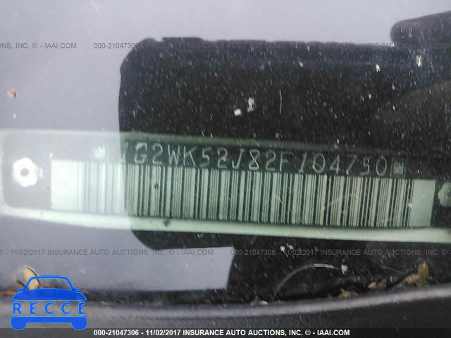 2002 Pontiac Grand Prix SE 1G2WK52J82F104750 image 8
