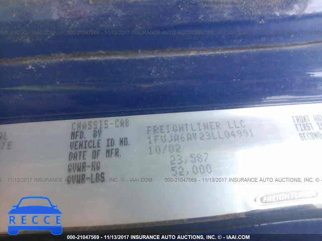 2003 FREIGHTLINER CONVENTIONAL COLUMBIA 1FUJA6AV23LL04991 image 9
