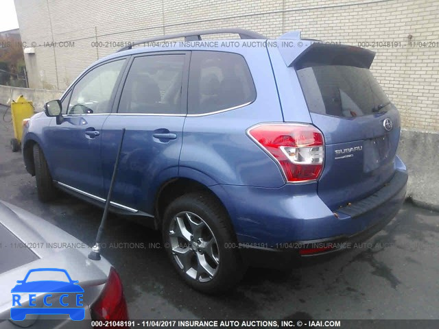 2016 Subaru Forester 2.5I TOURING JF2SJAXC6GH462622 зображення 2