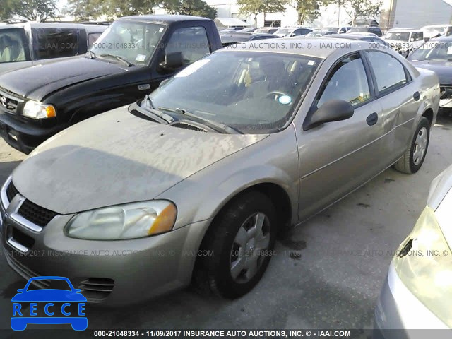 2004 Dodge Stratus SE 1B3EL36X14N255138 зображення 1