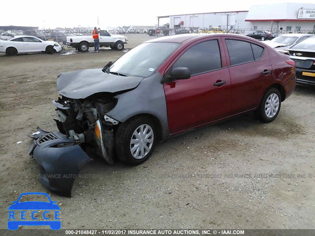 2014 Nissan Versa 3N1CN7AP4EL832487 зображення 1