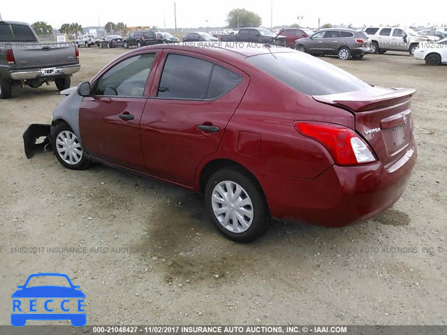 2014 Nissan Versa 3N1CN7AP4EL832487 зображення 2