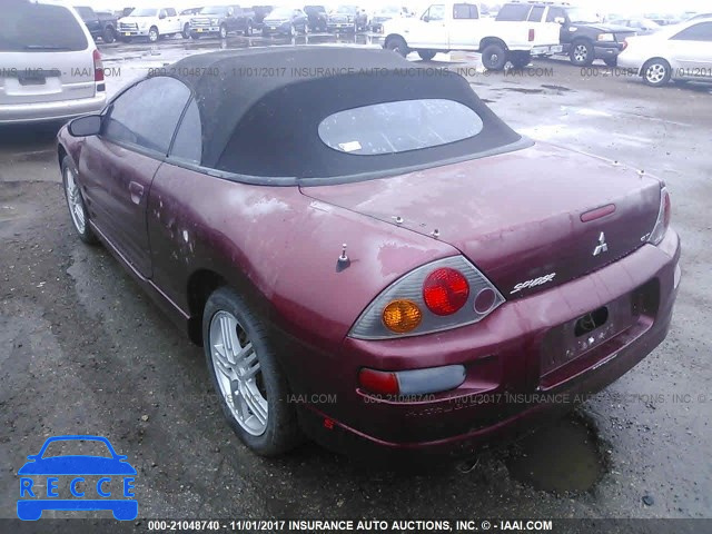 2003 Mitsubishi Eclipse SPYDER GT 4A3AE55H23E175355 Bild 2