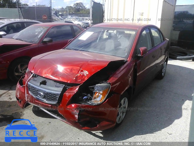 2011 KIA RIO LX/SX KNADH4A34B6738214 image 1