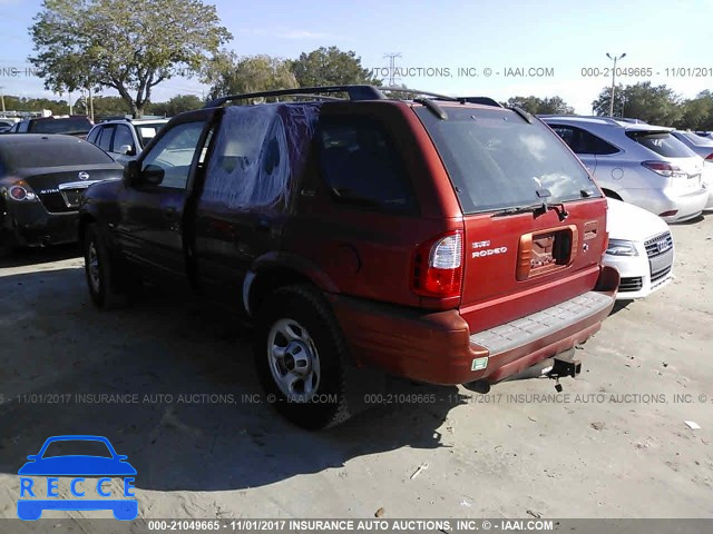 2001 Isuzu Rodeo S/LS/LSE 4S2CK58W414338724 image 2