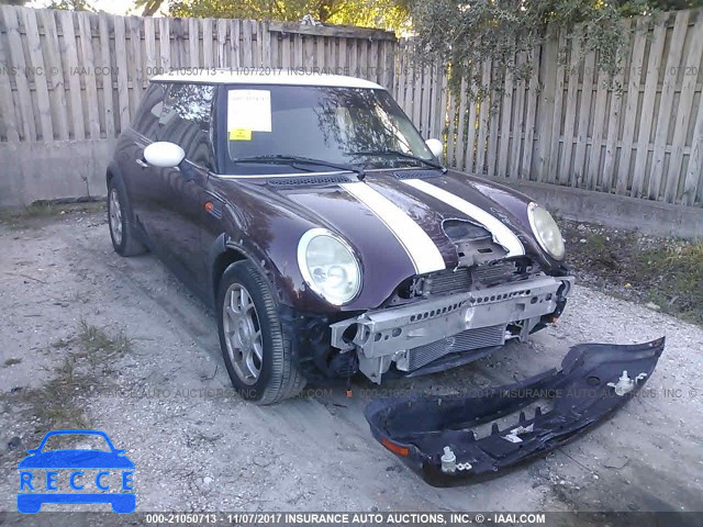 2002 Mini Cooper WMWRC33402TE11253 image 0