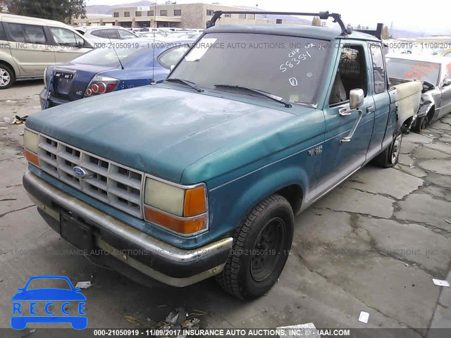 1992 Ford Ranger SUPER CAB 1FTCR14XXNPA01333 image 1