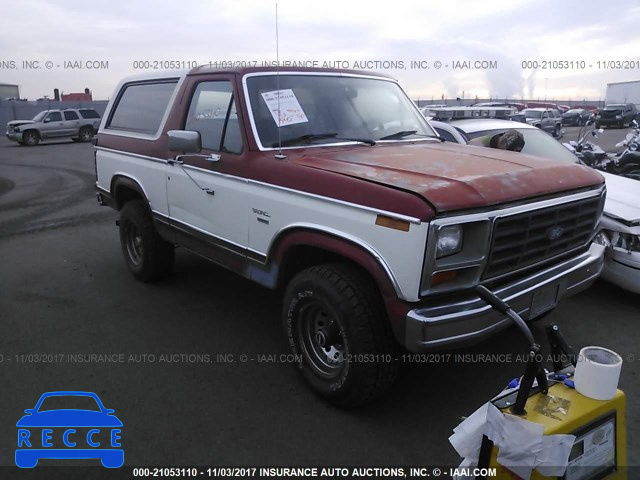 1984 Ford Bronco U100 1FMEU15H1ELA53645 image 0