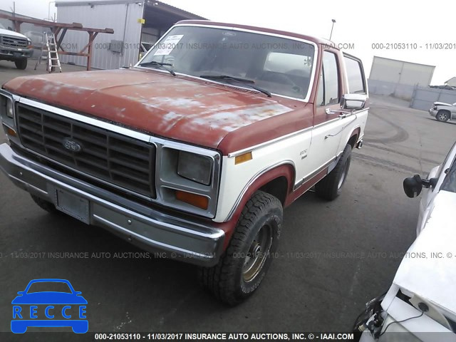 1984 Ford Bronco U100 1FMEU15H1ELA53645 image 1
