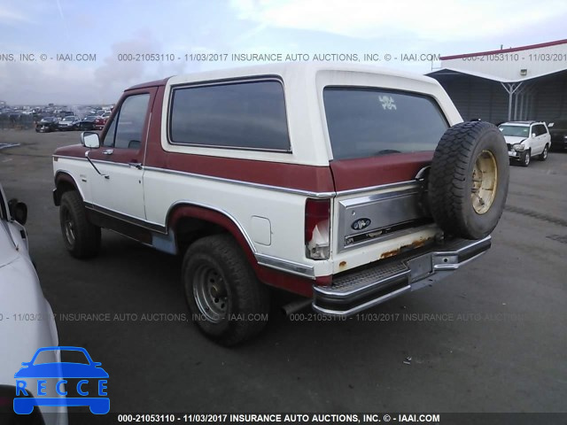 1984 Ford Bronco U100 1FMEU15H1ELA53645 image 2