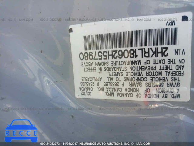 2002 Honda Odyssey EXL 2HKRL18062H557980 image 8
